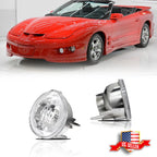 Set of 2 Front Turn Signal Light Lamps for Pontiac Firebird (1998–2002) Clear Lens
