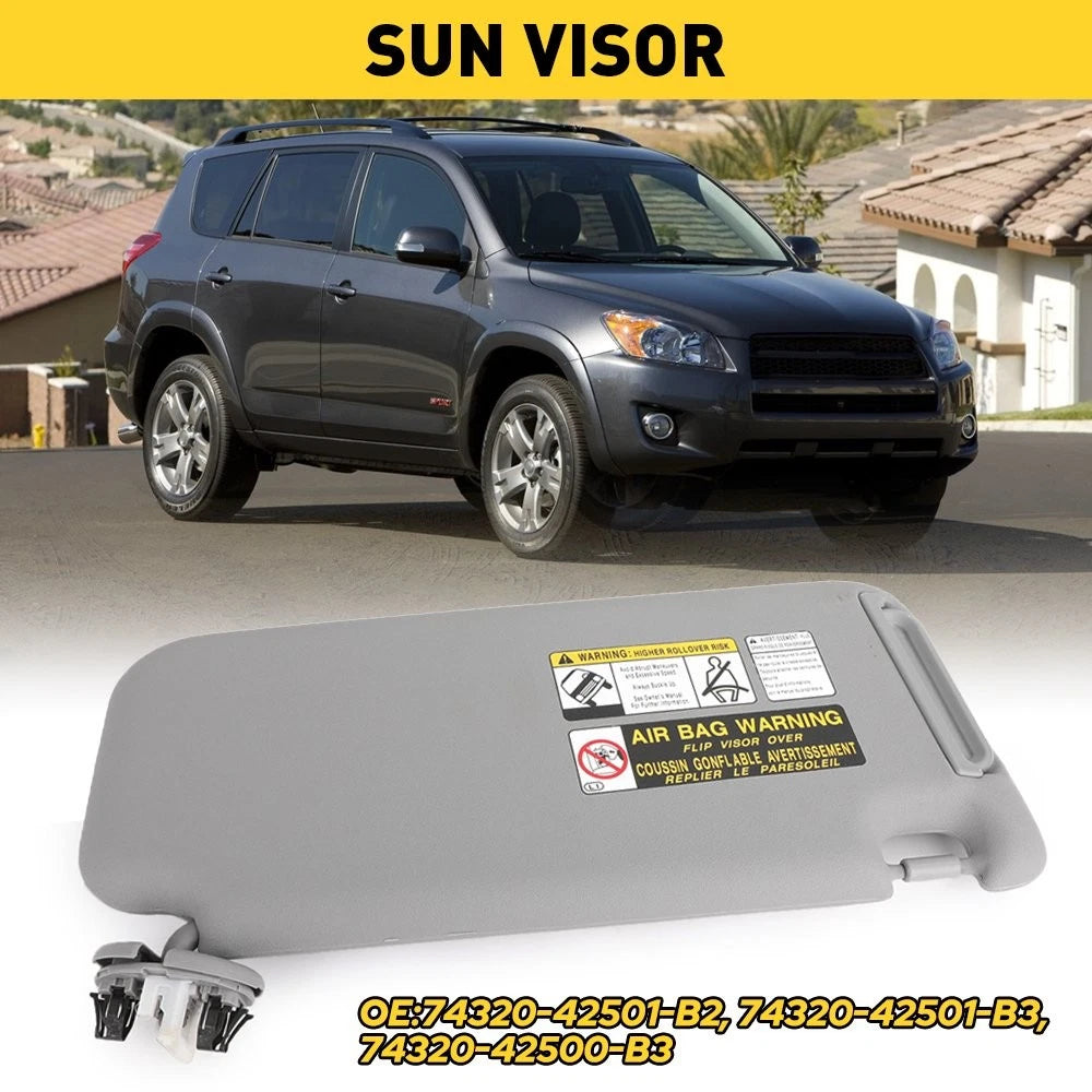 Left Sun Visor for Toyota RAV4 (2006–2012)
