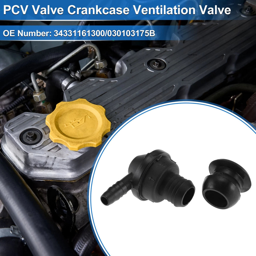 Set of 1 PCV Valve 34331161300/030103175B for BMW M3 (2001–2006)