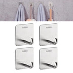 Stainless Steel Hooks for Effortless Installation (Waterproof, Rustproof)