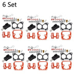 6X Carburetor Repair Kit 439076 for Johnson Evinrude V4 (85-140HP)