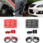 Tow Hook License Plate + Air Valve Cap + Release Fastener for Mazda 6 (2013–2018)