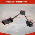 Locker Sensor Harness for 2018-2023 Jeep Wrangler JL/JLU Gladiator JT