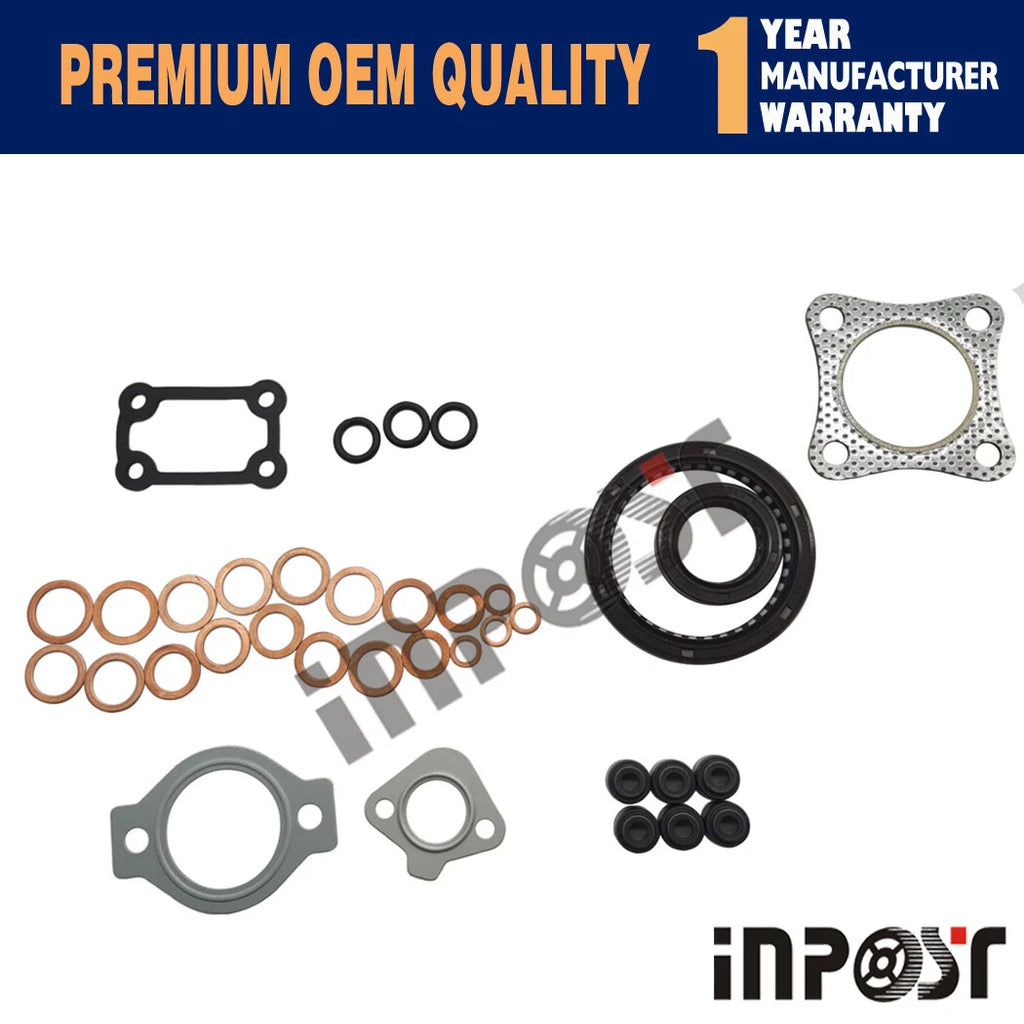 Full Gasket Set for Yanmar 3T72 (3T72SB, 3T72SA-B, 3T72HA, 3T72HL)