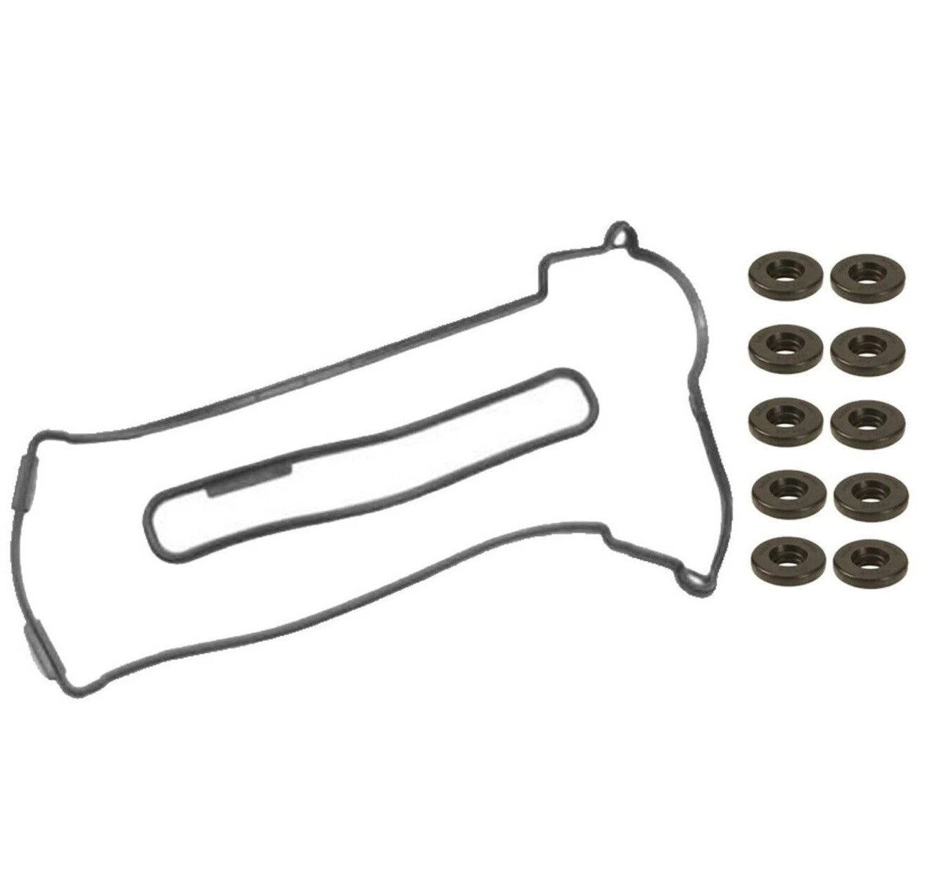 Valve Cover Gasket Set & 10 Grommets for BMW E39 M5 E52 Z8 (1997–2003)