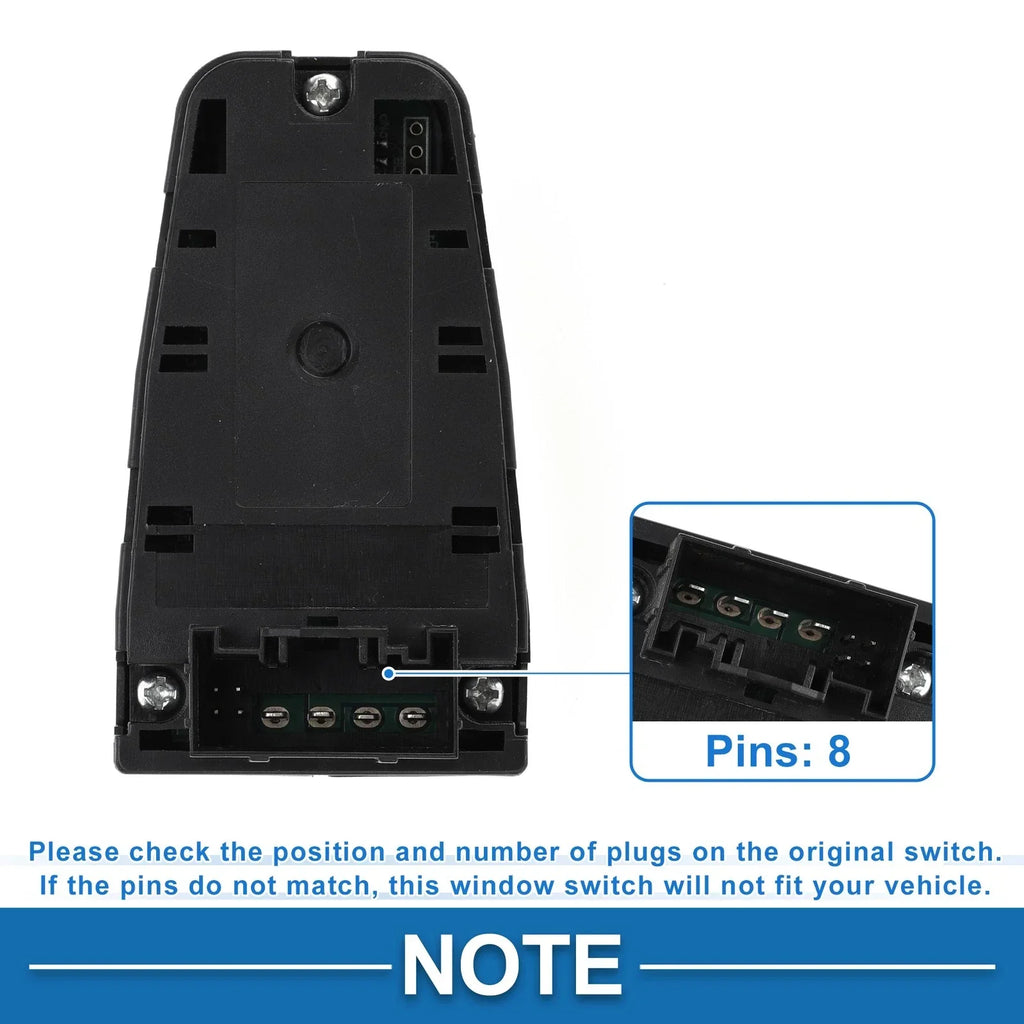 Front Left & Right Power Window Switch for BMW 740i 750i