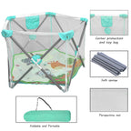 Portable Playard for Dog Baby Kids Indoor/Outdoor Use