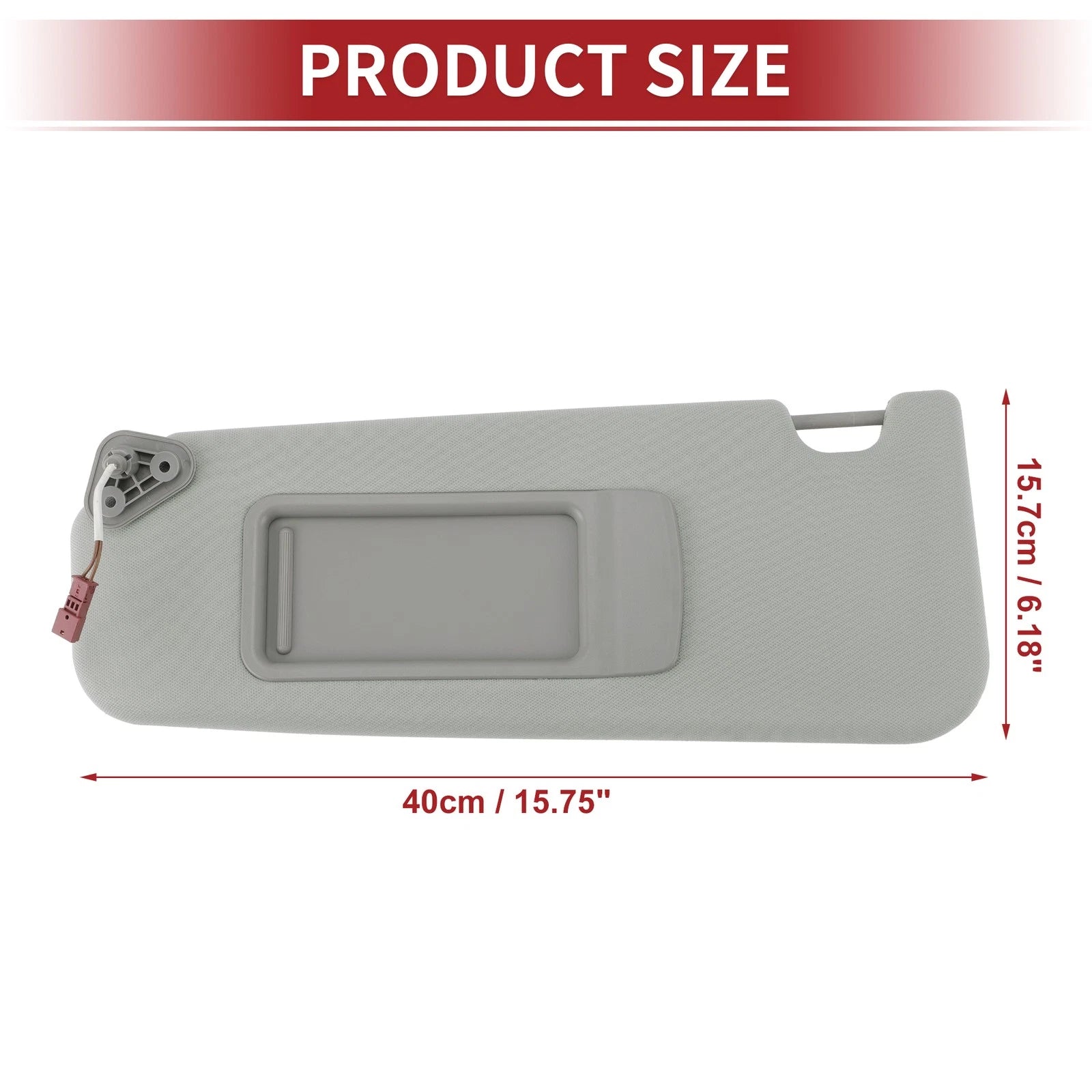 Left Sun Visor for BMW 3 Series E90 E91 (2005–2013) No. 51167252007