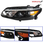 Projector Headlight Kits for Chevy Malibu (2016–2018) Black Housing