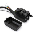 6 Gang Switch Panel with Colorful Back Lights for ATV Circuit Control Box