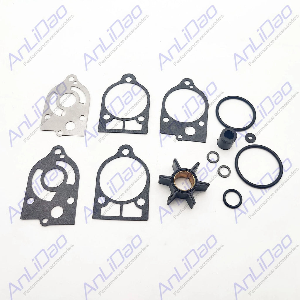 Water Pump Impeller Kit for Mercury Mariner (30-70) (Part # 47-89983Q1, 89983T2)