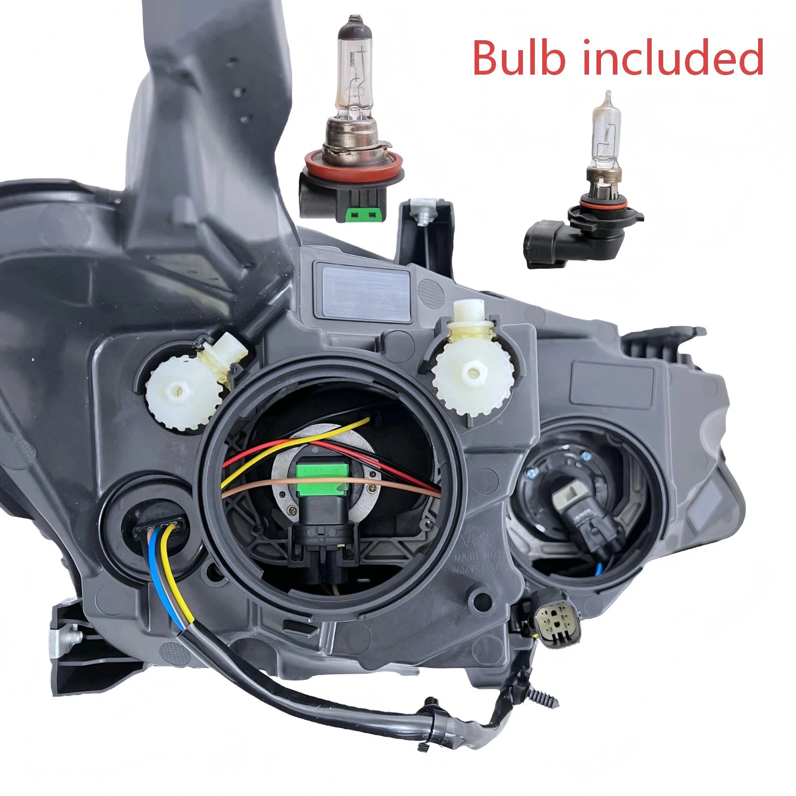Set of 2 Halogen Headlights for Chevy Malibu (2019–2025)