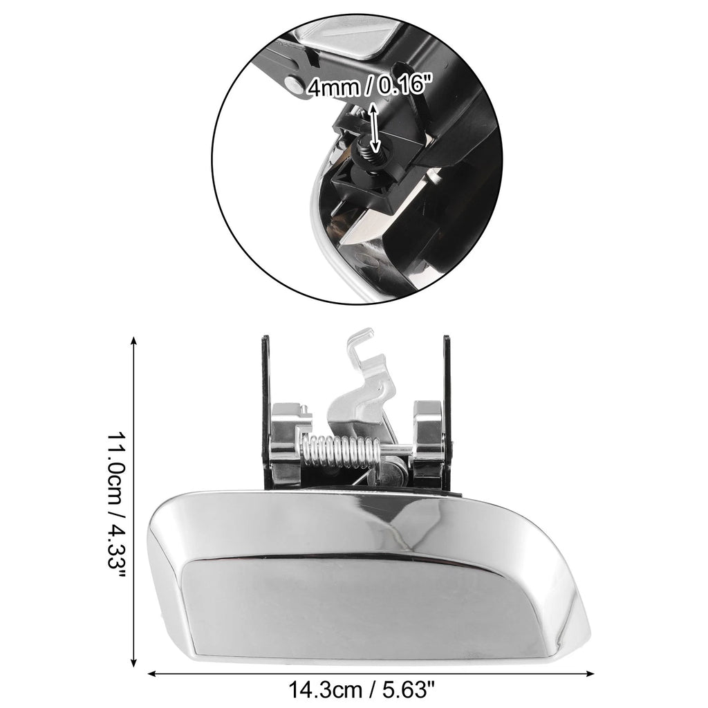 1 Pair Outside Door Handle for Nissan Pathfinder 