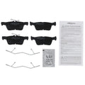 Set of 4 Rear Ceramic Brake Pads for Ford Police Responder Hybrid (2019–2020) D1665