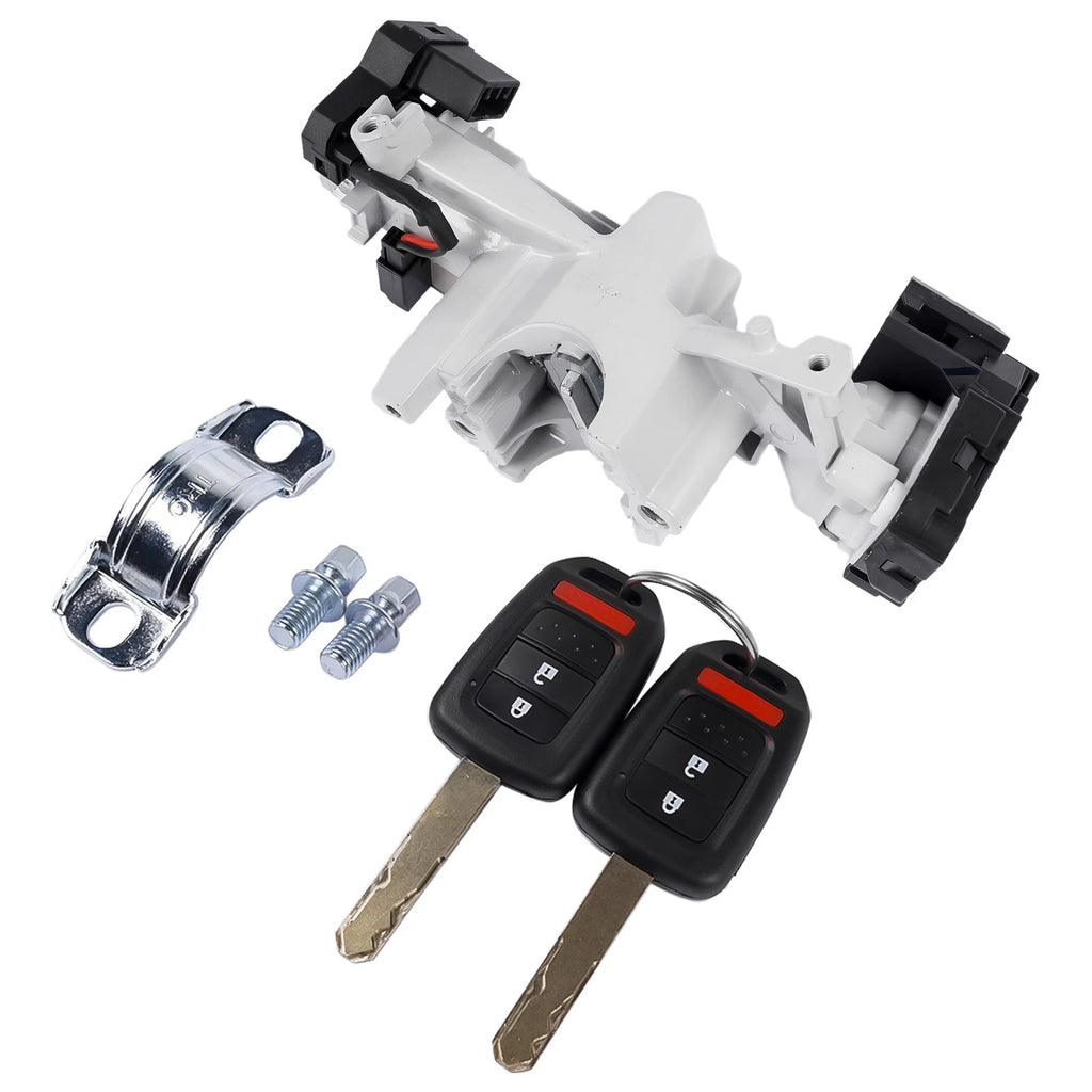 Starter Ignition Lock Switch + 2 Keys for Honda Accord L4 (1990–1993)