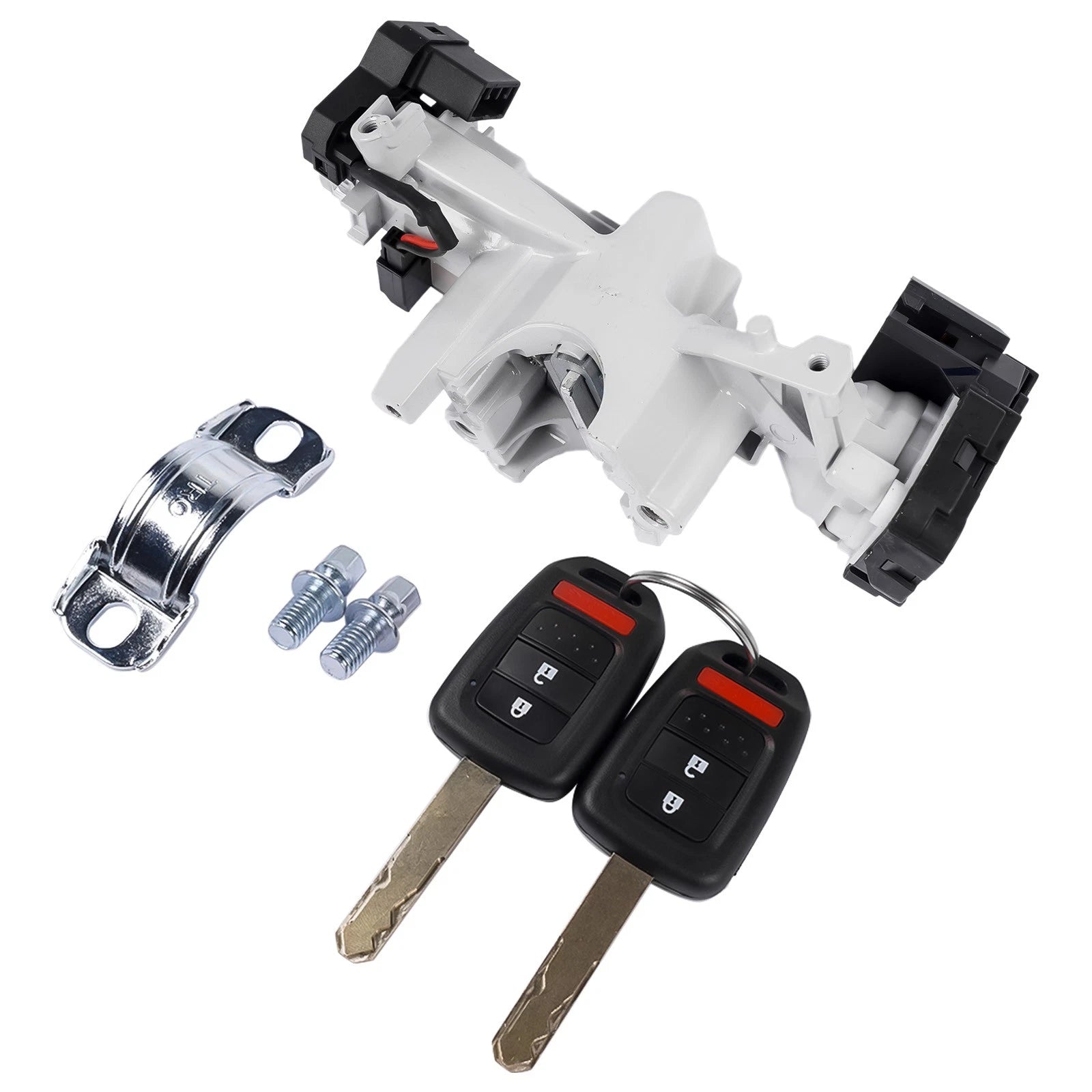 Starter Ignition Lock Switch + 2 Keys for Honda Accord L4 (1990–1993)