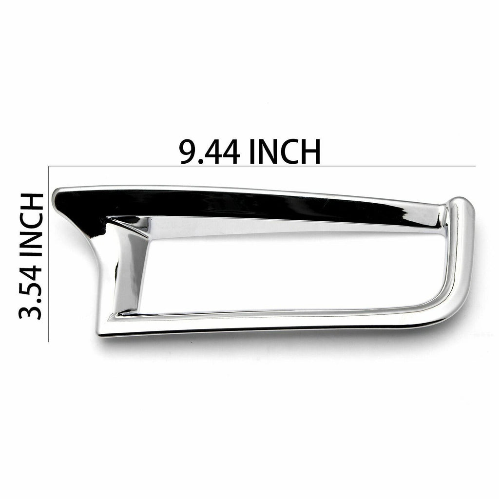 Chrome Rear Bumper Reflector Molding Cover Trim for Honda CR-V (2015-2016)