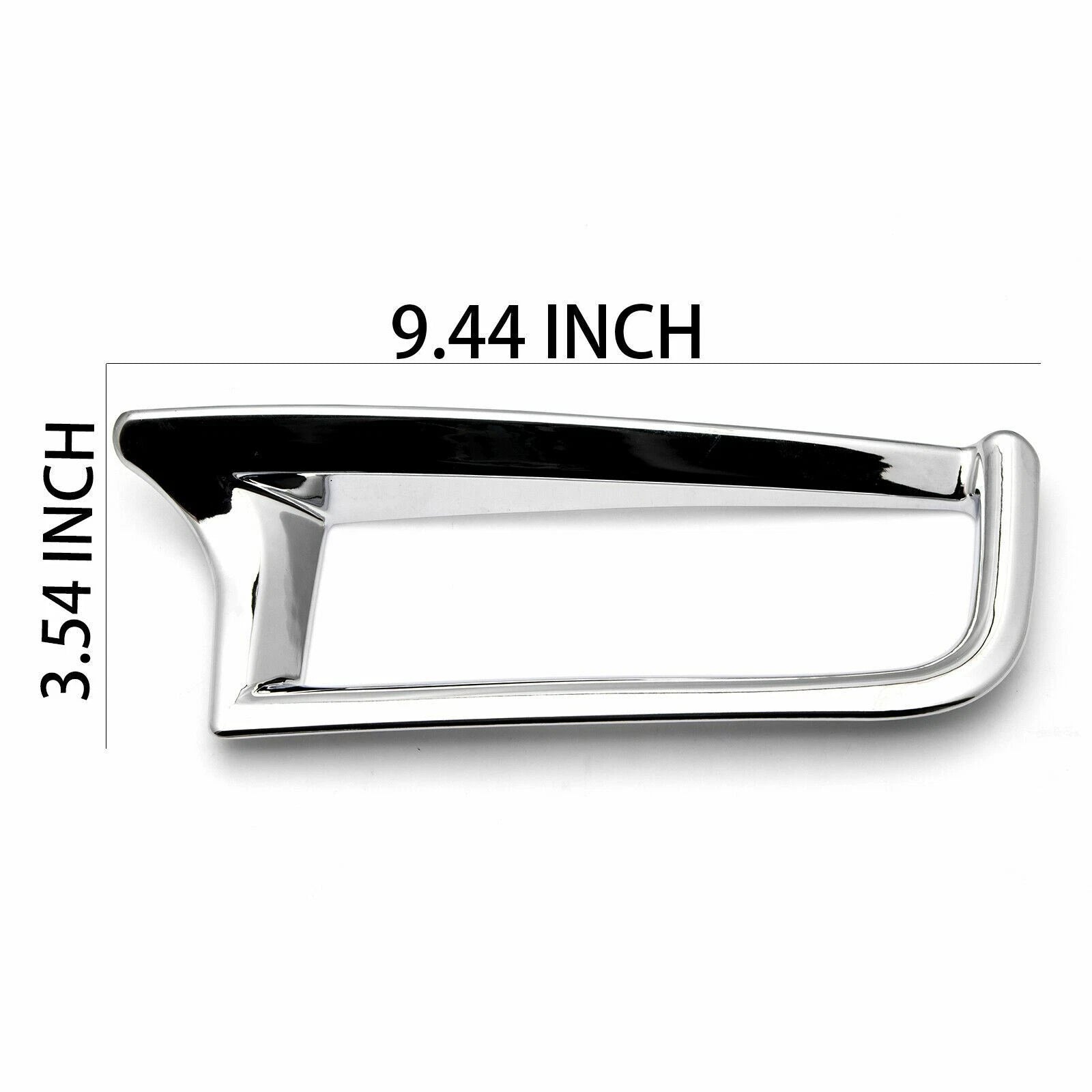 Chrome Rear Bumper Reflector Molding Cover Trim for Honda CR-V (2015-2016)