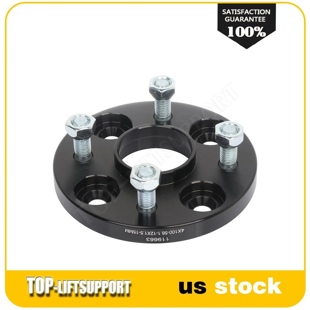 2X 15mm Wheel Spacers for Honda Fit Civic Prelude