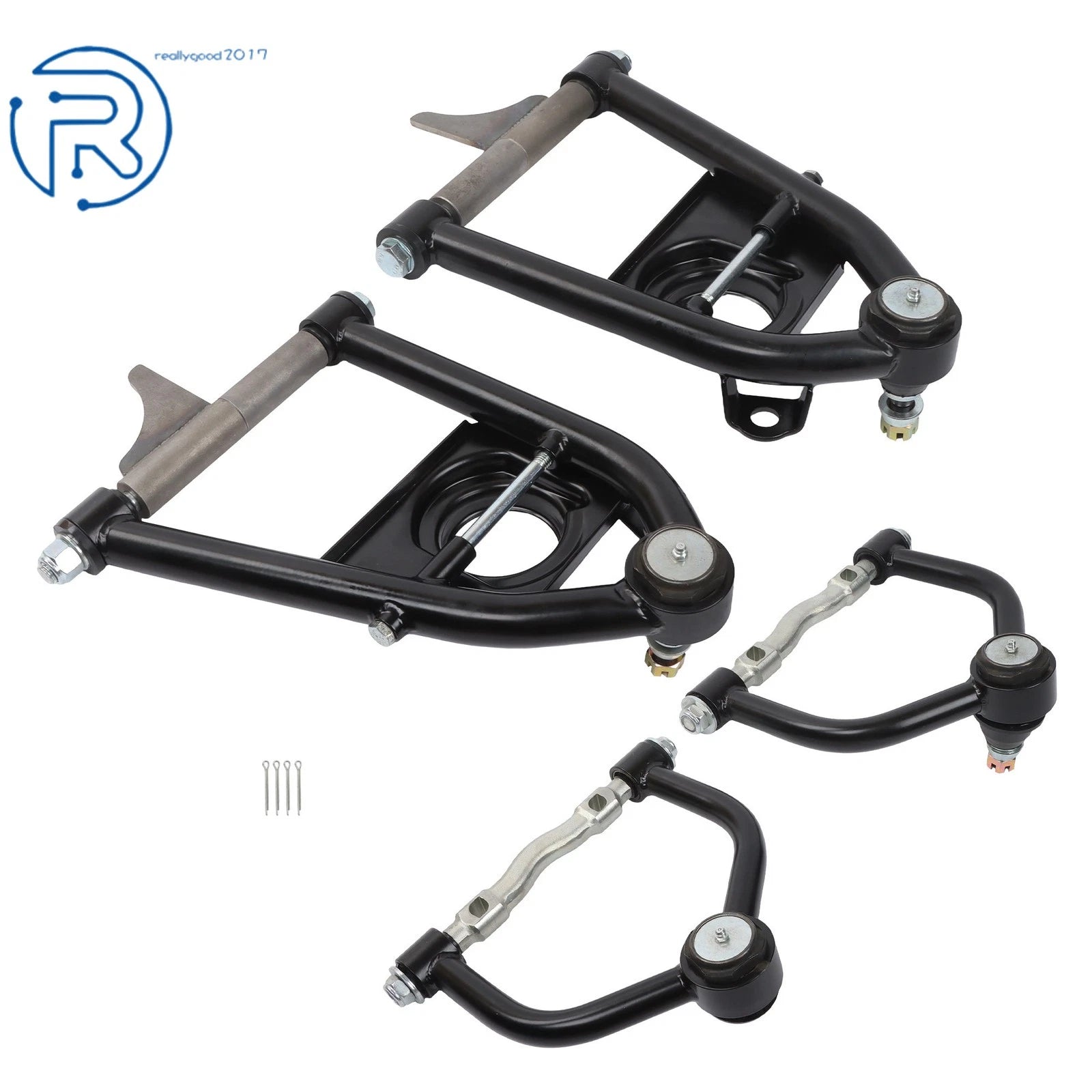 2X Front Suspension Lower Tubular Control Arms for Ford Mustang II (1974–1978)