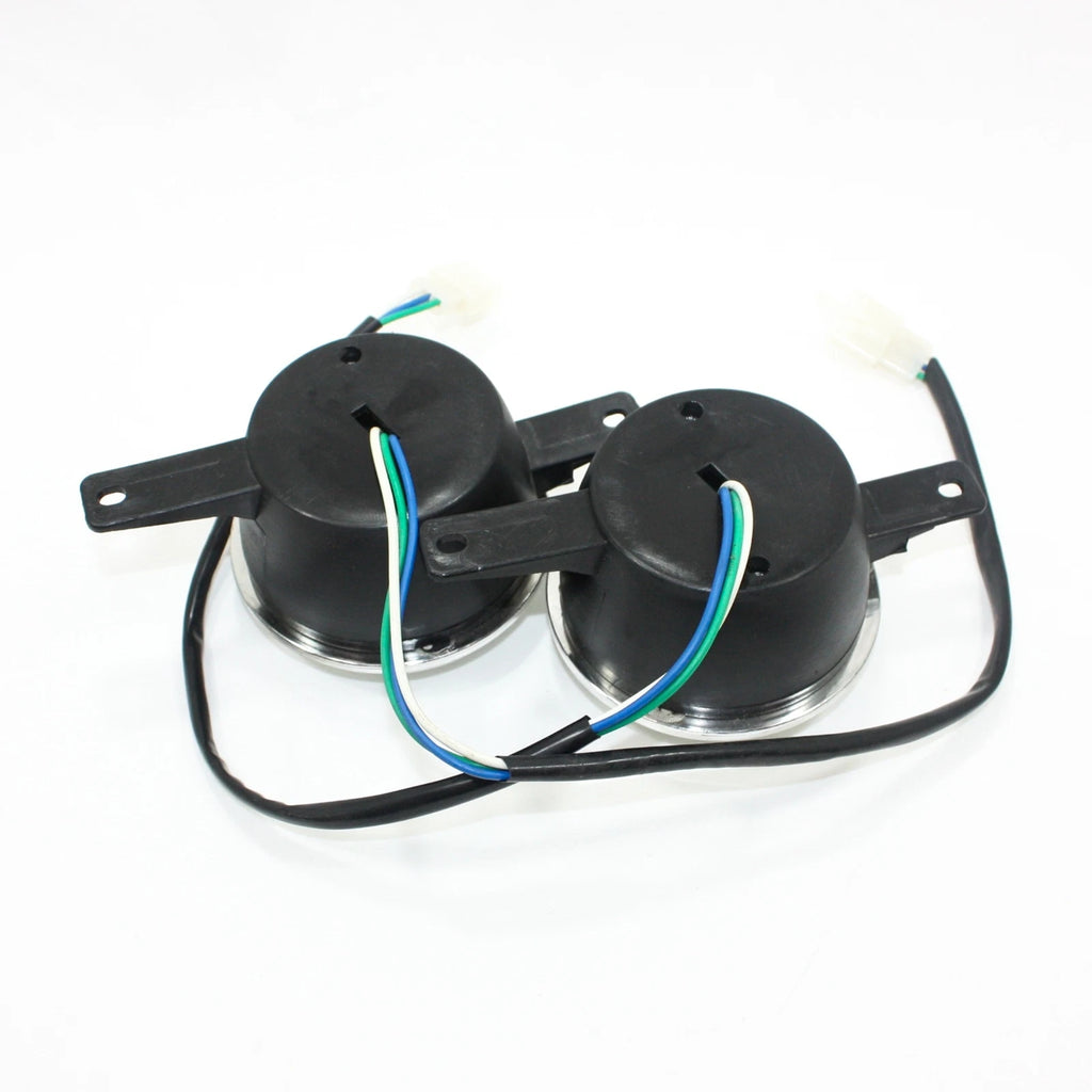 LED Head Light Lamp Pair for 150cc 250cc Bull Farm Quad Dirt Bike ATV (12V)