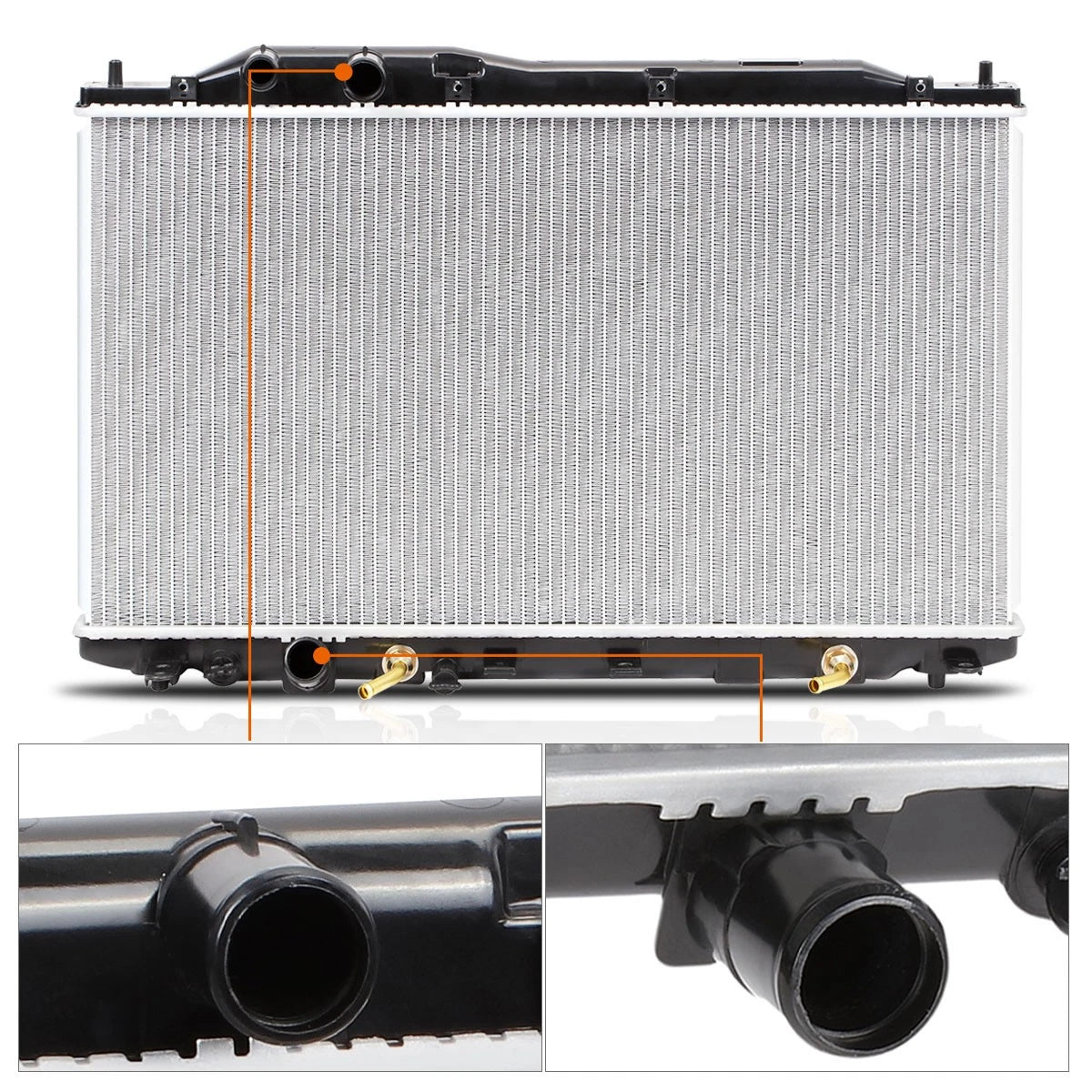 Aluminum OE Style Radiator for Honda Civic/Acura CSX (2006–2011) DPI-2923