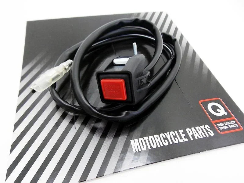 YZ80 Kill Switch Cut Off Stop Button Assembly for YAMAHA (1980-2001)