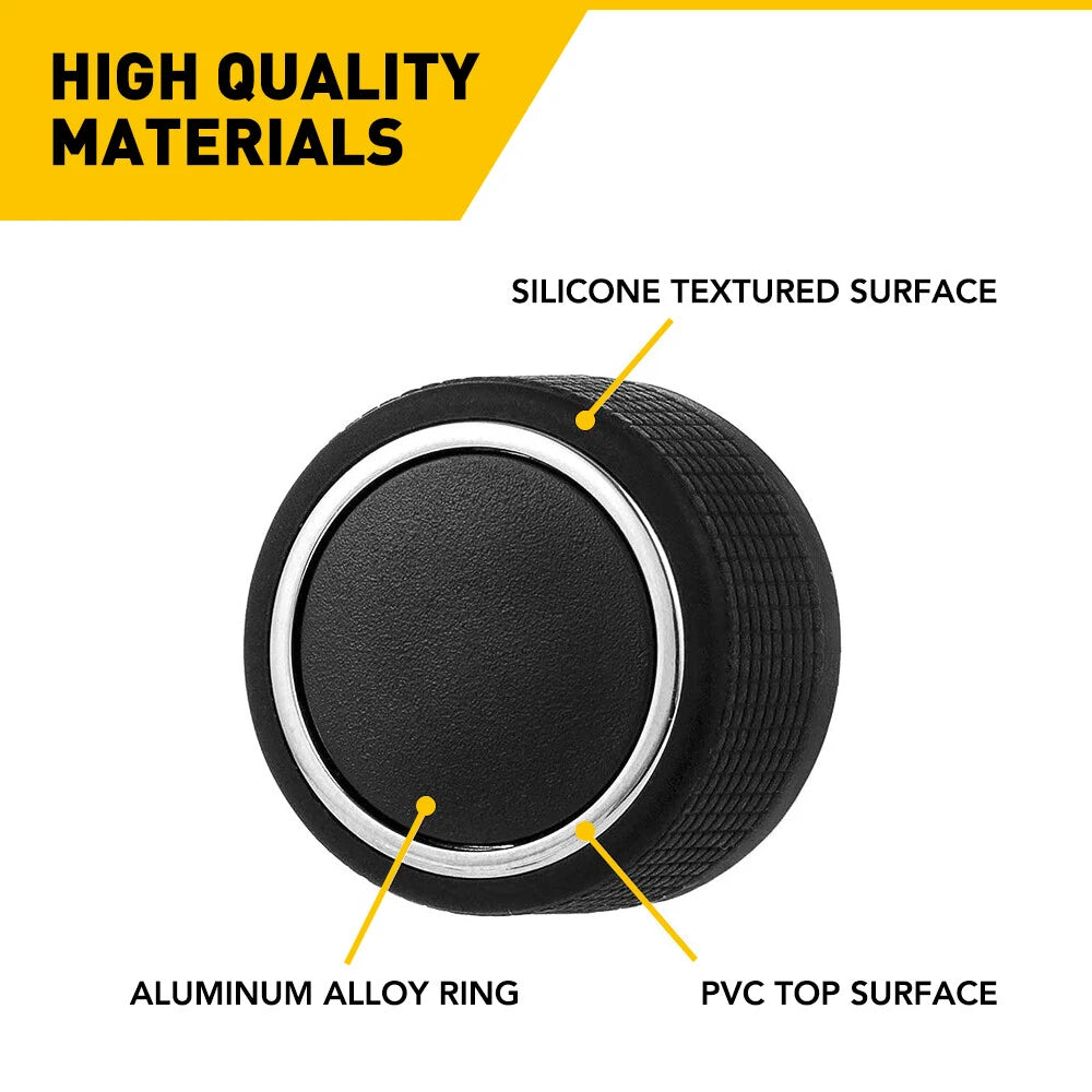 Rear Radio Volume Control Knob for Chevrolet Silverado GMC Cadillac (2007–2013)