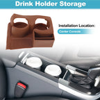 Center Console Drink Holder Storage Box for Mercedes-Benz GLC 300 (2023–2026)