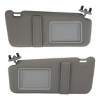Pair Driver Passenger Visors for Toyota Camry 2007-2011 74310-06750-B0 Gray Set