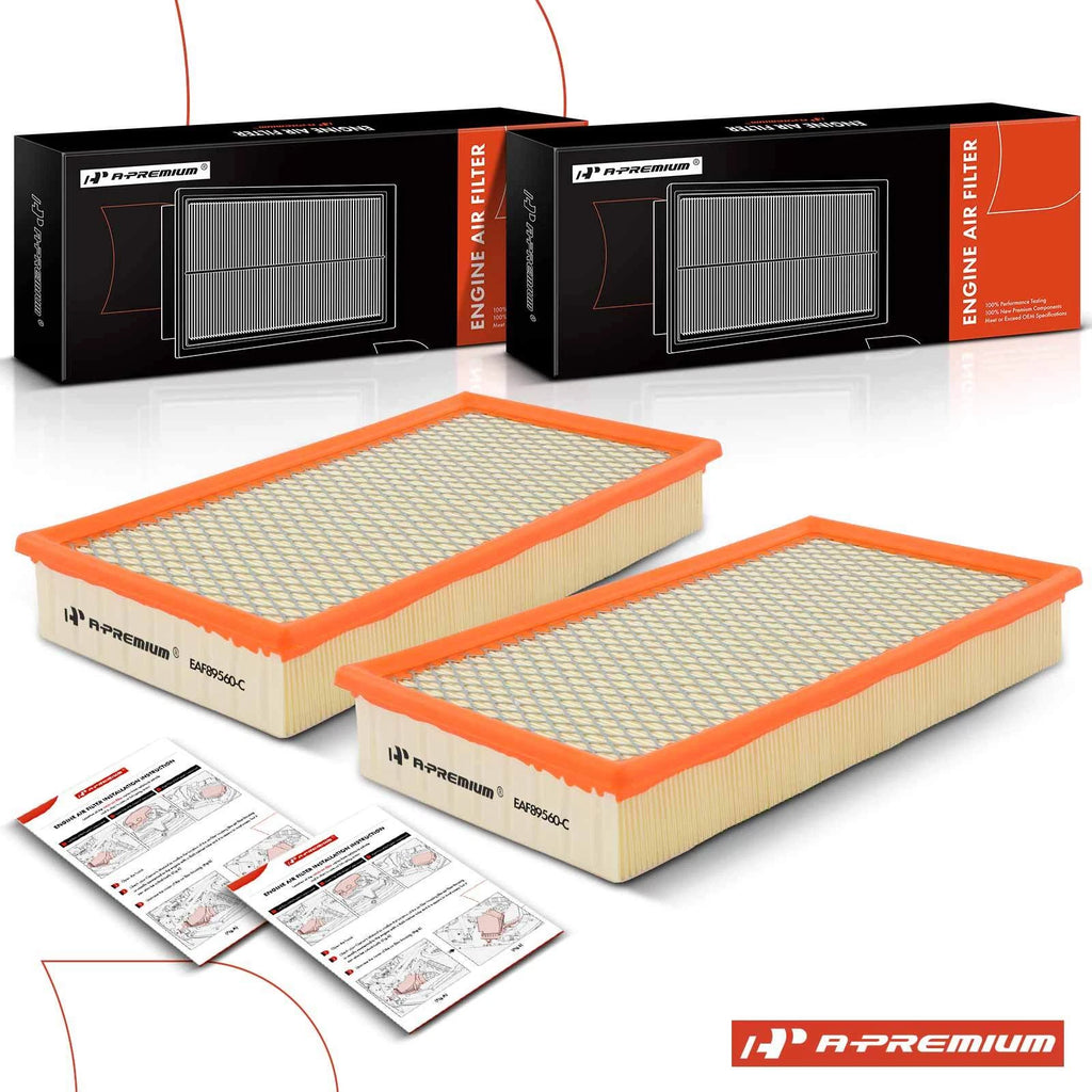 2X Engine Air Filter for Ford Freestar Mercury Monterey (2004–2007)