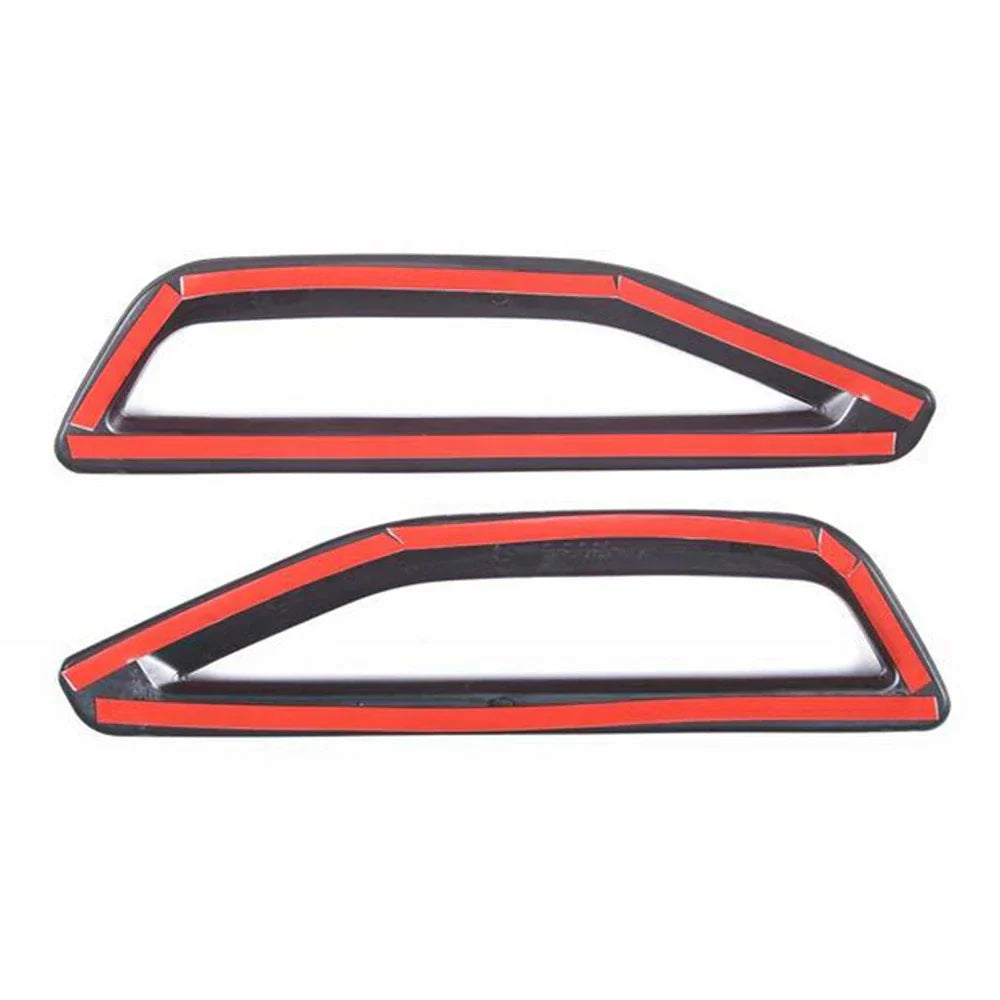 Black Side Fender Air Vent Trim Covers for BMW X5 (2019-2022)
