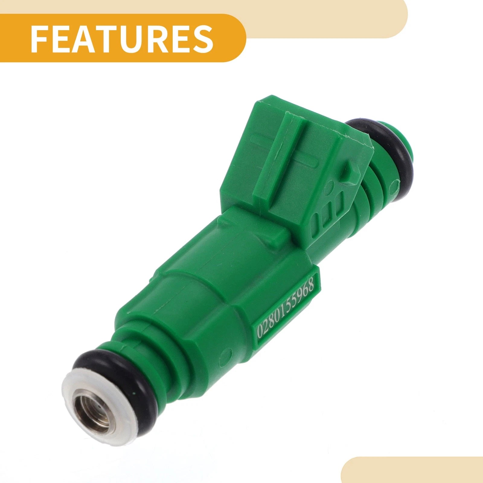 1 Pc Fuel Injector No.0280155968/9202100 for Ford Mustang 