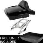 Chopped Trunk Pad Mount Rack for Harley Touring Road Glide King (2014–2025)