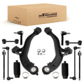 12pc Front & Rear Control Arm Suspension Kit For Chrysler Voyager 2001 2002 2003