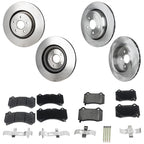 Brake Disc Rotors and Pads Kit for Jeep Grand Cherokee, Durango