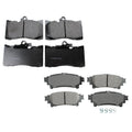 Set of 4 Akebono ProAct Ceramic Brake Pads for Lexus GS200t GS350 IS350 RC350 (2015–2020)