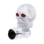 Steering Wheel Spinner Knob Replacement Chrome Skull for Universal Fit