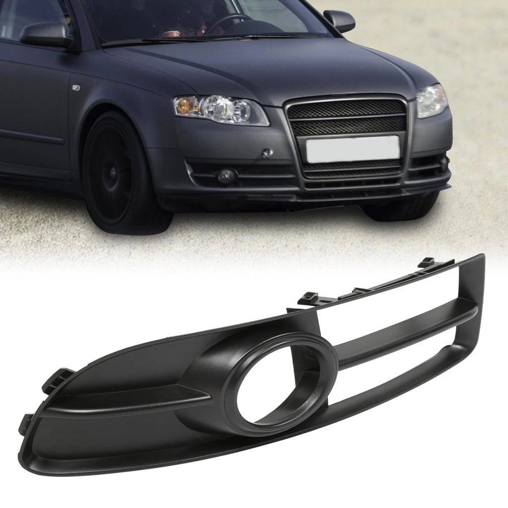 Right Side Fog Light Grille Cover 8E0807682F for Audi A4 B7 (2005–2009)