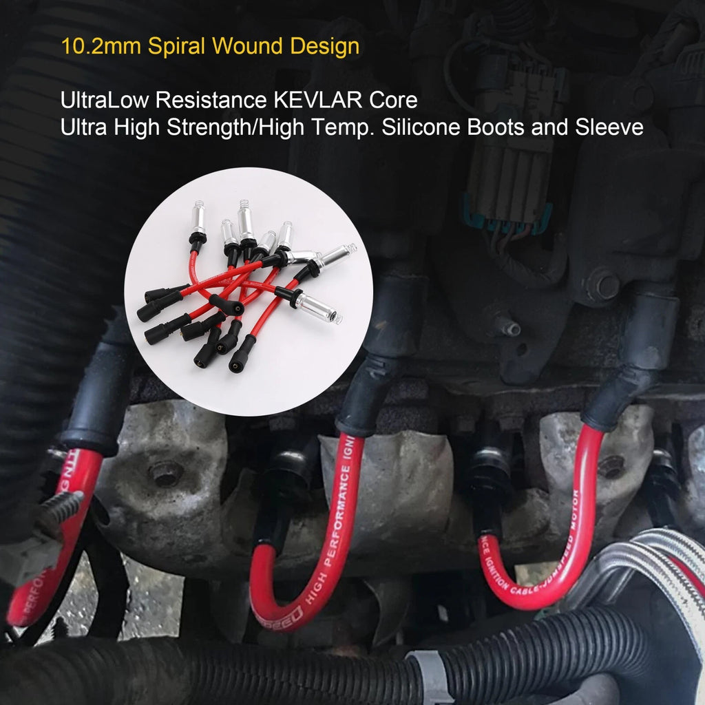 Plug Wire Set for Chevy Silverado 1500-2500 (1999-2006) LS1 Vortec