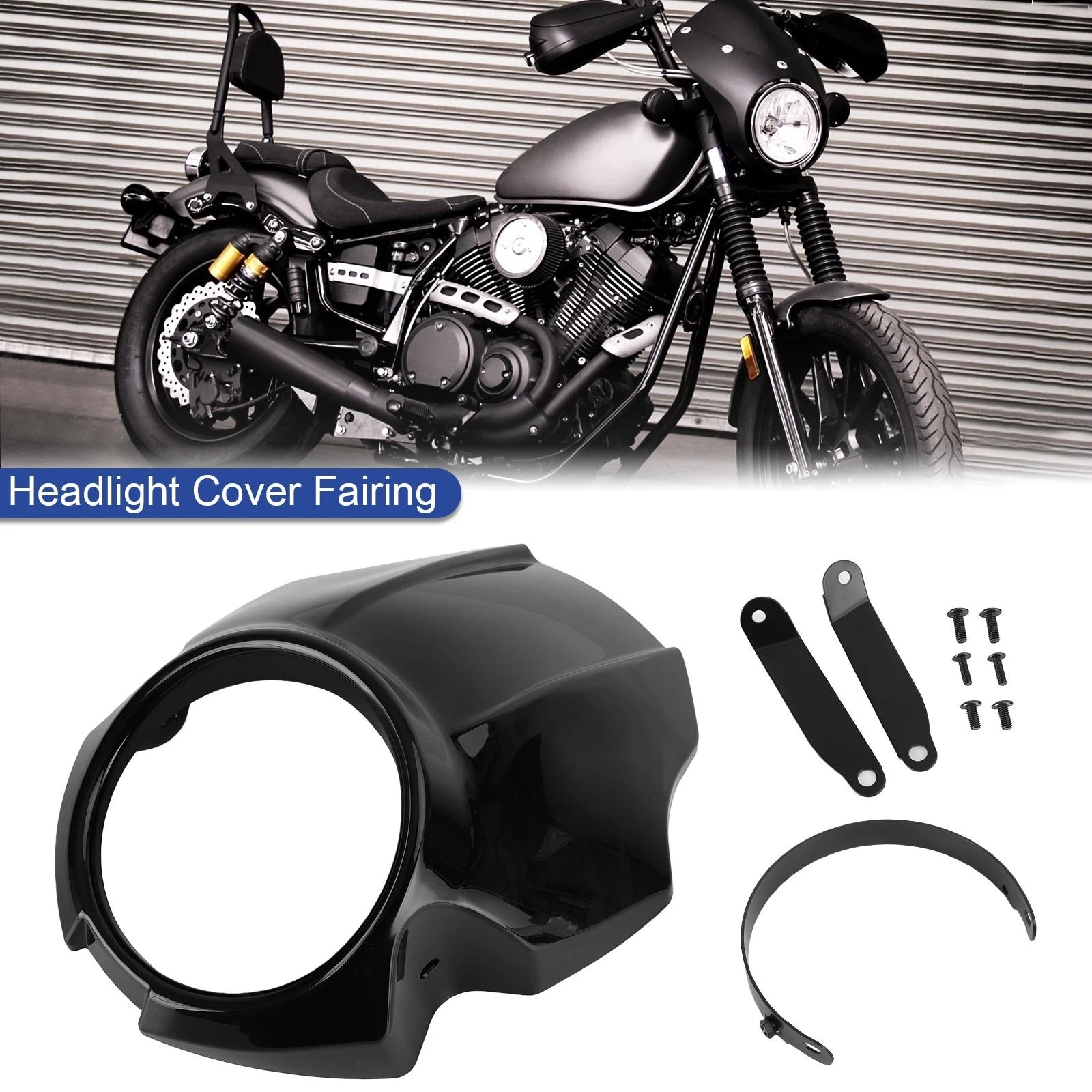 Headlight Fairing Windshield Cover for Yamaha XVS 950 (2014–2020)