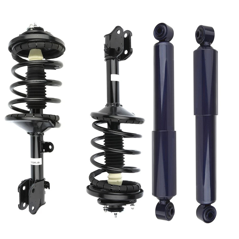 Set of 4 Complete Struts and Shocks for Honda Pilot (2006–2008)