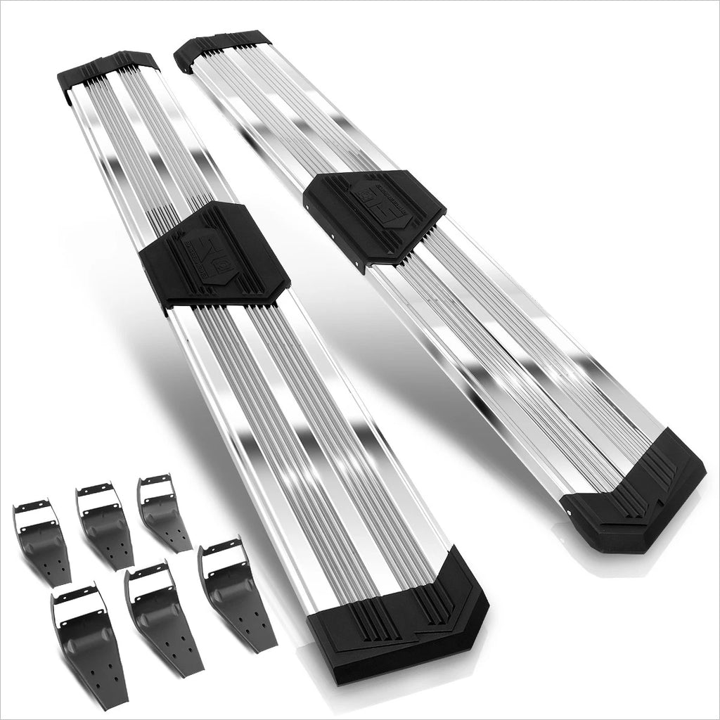 J2 Chrome Running Board Step Pad for Ford F150-F350 Extended Cab (2015–2020)