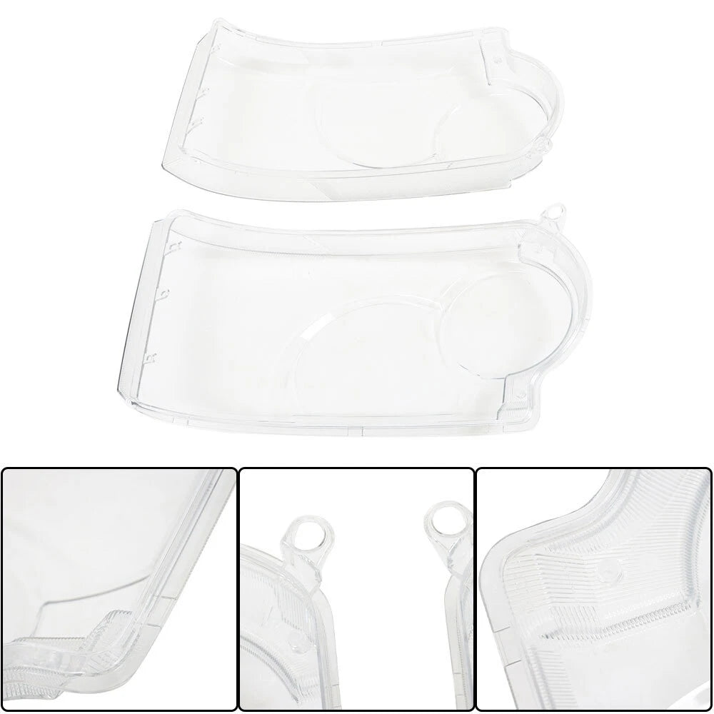 Set of 2 Headlight Lens Covers for Land Rover Range Rover (2006–2009)