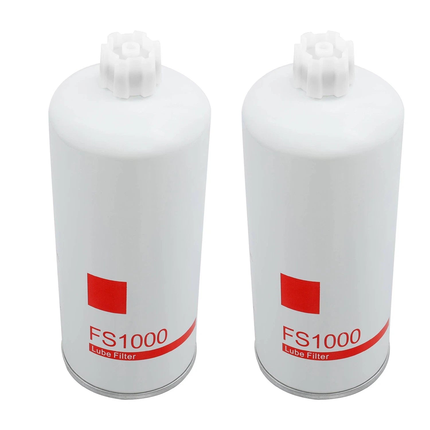2X FS1000 Fuel Filter Water Separator for Fleetguard Cummins 3329289 2568753
