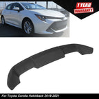 Matte Black Rear Roof Wing Spoiler for Toyota Corolla Hatchback (2019â2021)