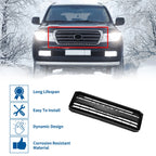 Front Upper Hood Bumper Grille for Toyota Land Cruiser (2007–2012) Black