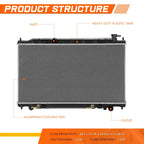 Aluminum Core Cooling Radiator for Nissan Maxima (2007–2008) DPI-13005