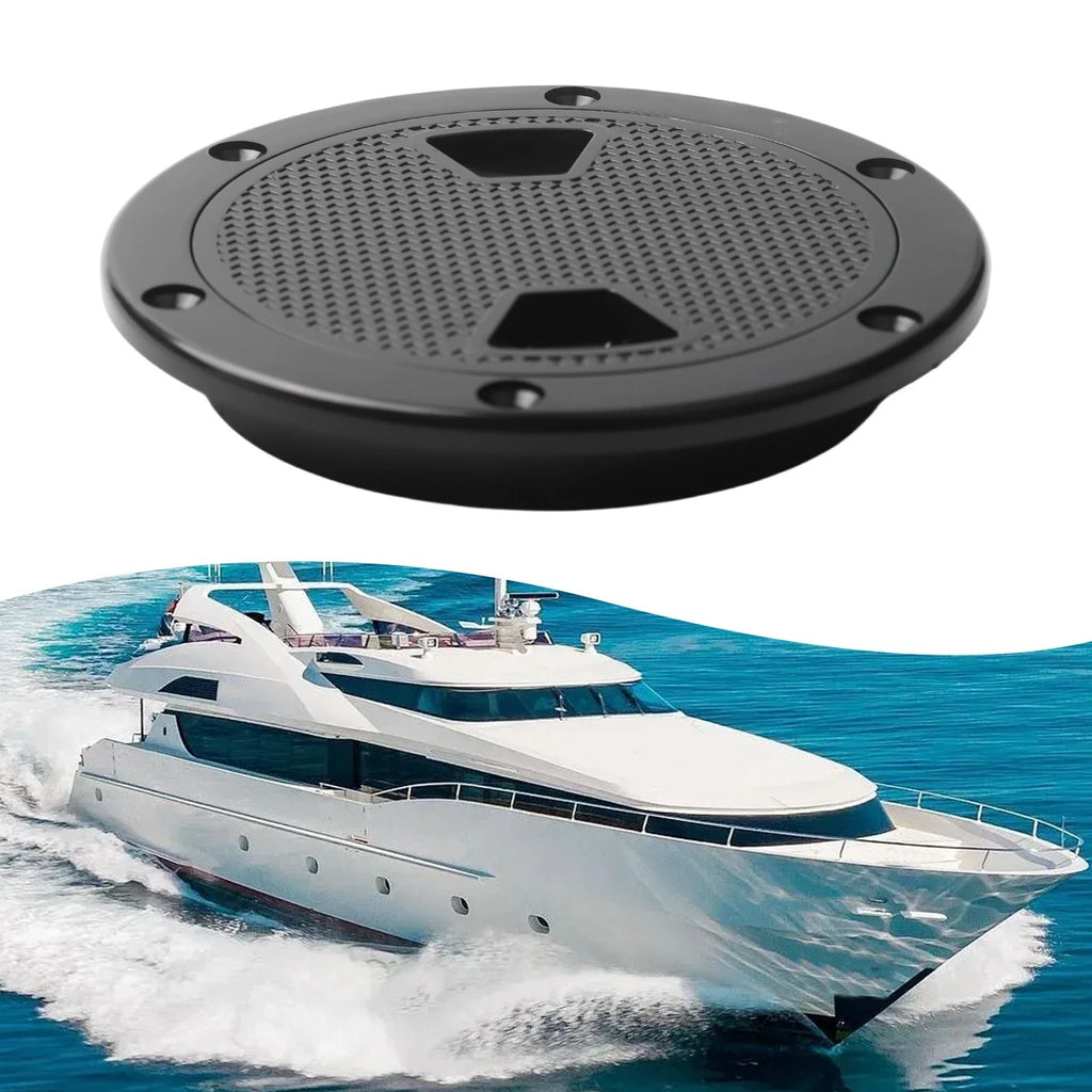 Round Marine Inspection Hatch for Wet Conditions