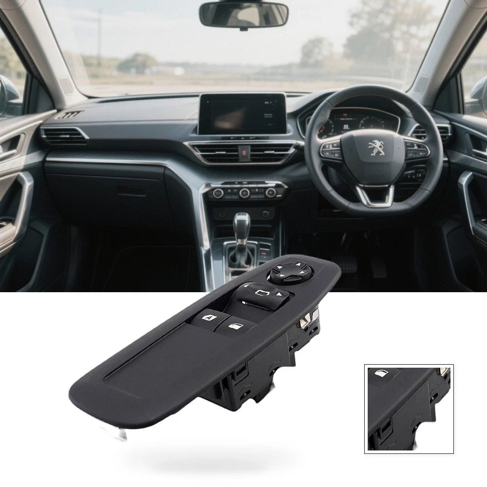 Window Control Switch for Peugeot 308 408 508, Citroen C4L C5, DS5 (2007–2021)